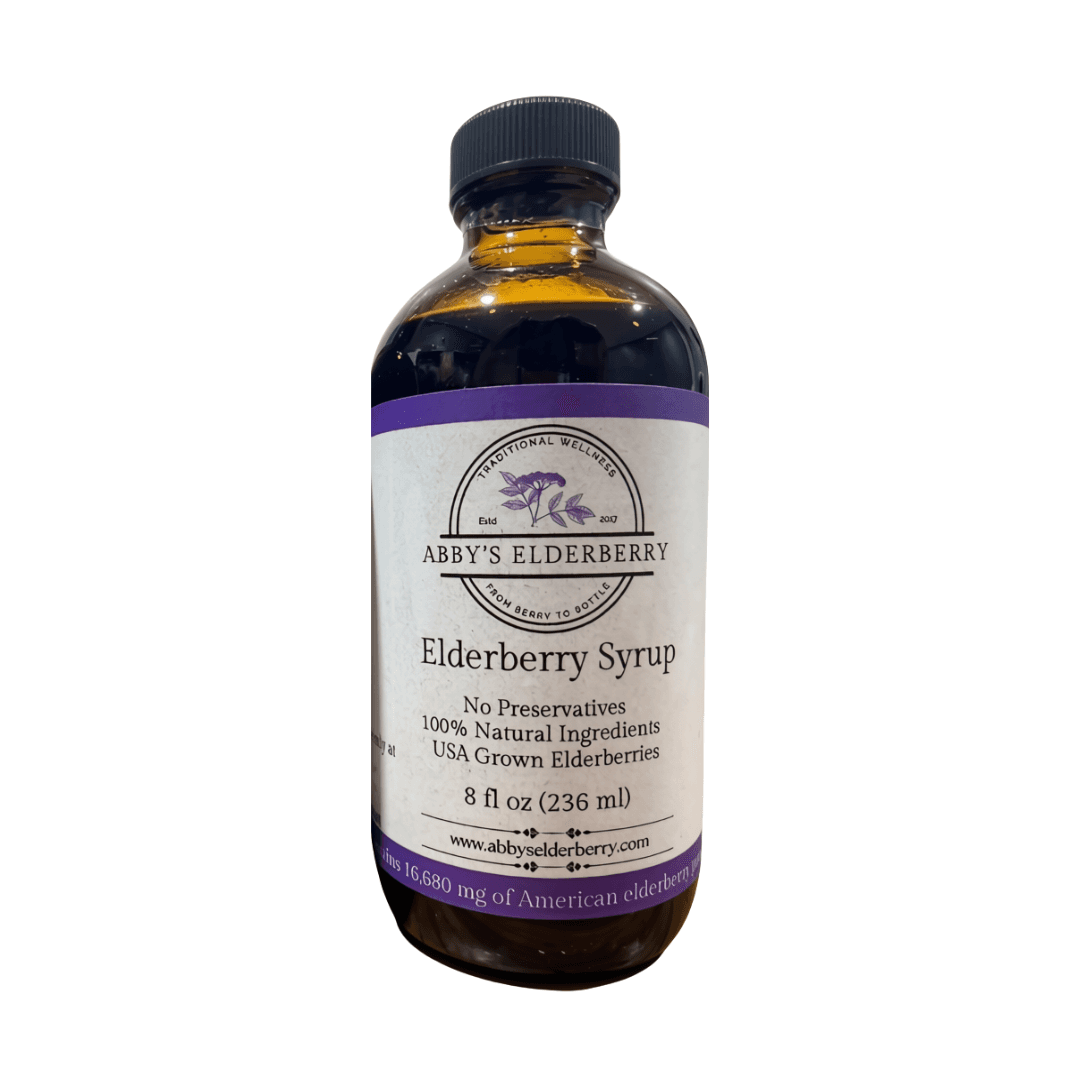 Elderberry 8 ounce bottle